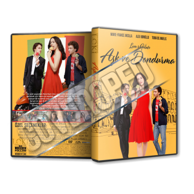 Aşk ve Dondurma - Love and Gelato - 2022 Türkçe Dvd Cover Tasarımı